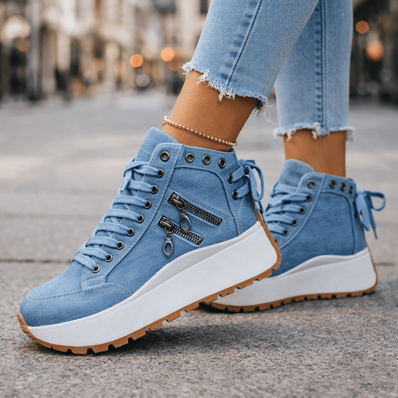 Women's Platform High Top Sneakers
