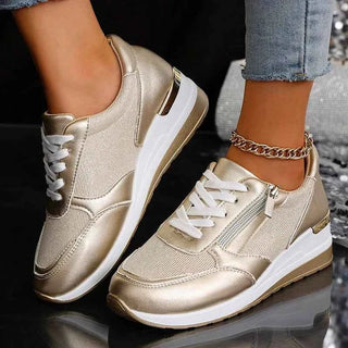 Sneaker Damen Plateau - Cecile LavelleGold