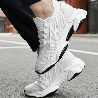 Sportliche Herren Sneaker Mit Dämpfender Sohle - Cecile LavelleWeiß