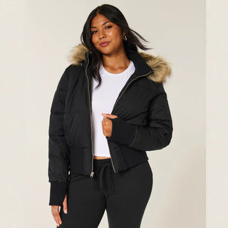 Steppjacke Damen mit Kapuze