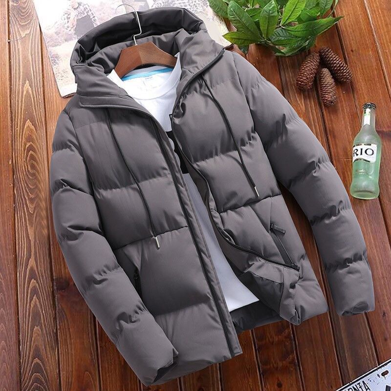 Men's Winter Hooded Padded Jacket