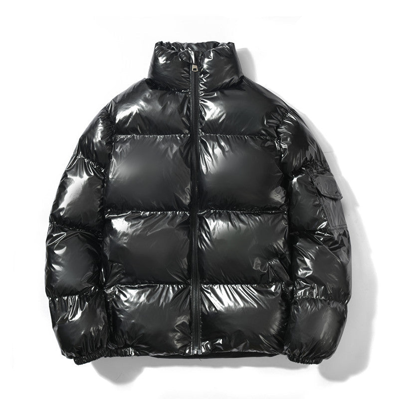 Men's Oversized Funnel Neck Puffer Jacket