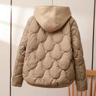 Steppjacke mit Kapuze - Cecile LavelleSchwarz