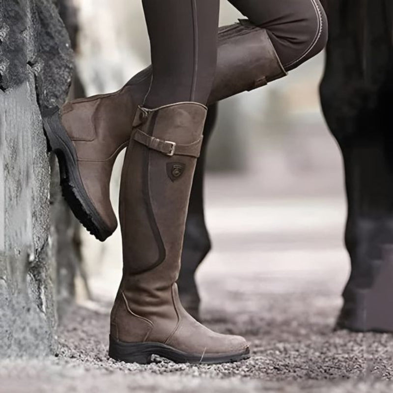 Women's Riding-Style Knee-High Boots