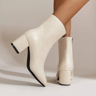 Stiefelette Damen Spitz Zehenpartie