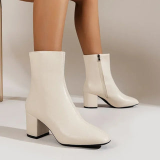 Stiefelette Damen Spitz Zehenpartie
