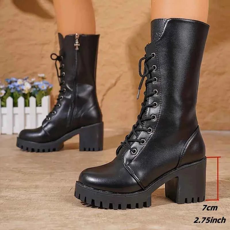 Women's Boots with Zipper