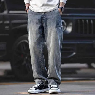 Stonewashed Jeans Herren - Cecile LavelleKieselgrau