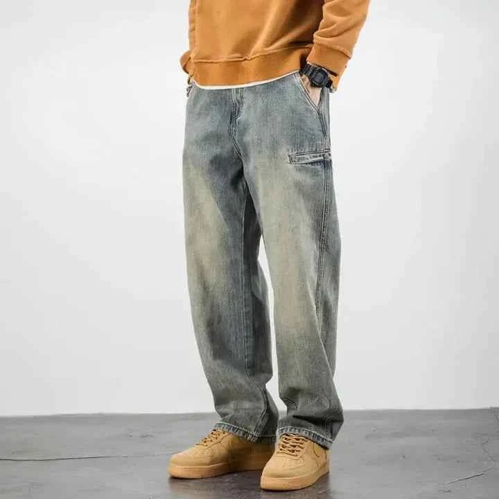 Men's Stonewashed Jeans
