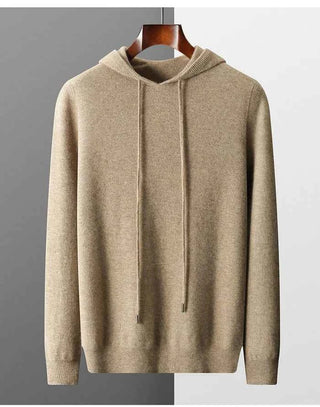 Strick Hoodie Herren - Cecile LavelleSchwarz