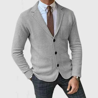 Strickblazer Für Herren - Cecile LavelleHellgrau