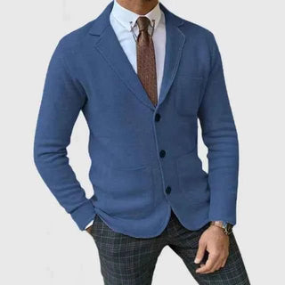 Strickblazer Für Herren - Cecile LavelleBlau