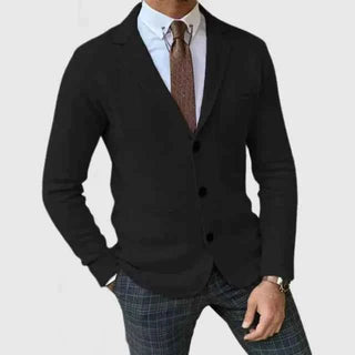 Strickblazer Für Herren - Cecile LavelleSchwarz