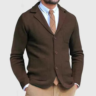 Strickblazer Für Herren - Cecile LavelleDunkelbraun