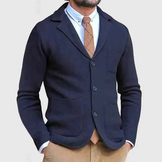 Strickblazer Für Herren - Cecile LavelleDunkelblau