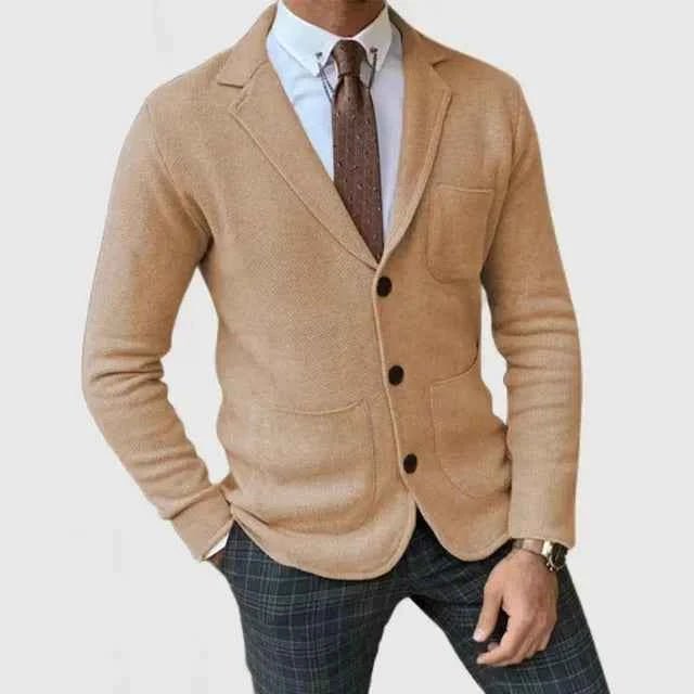 Men's Knit Blazer