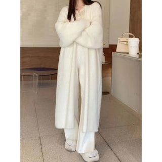 Strickjacke Damen Lang Offen