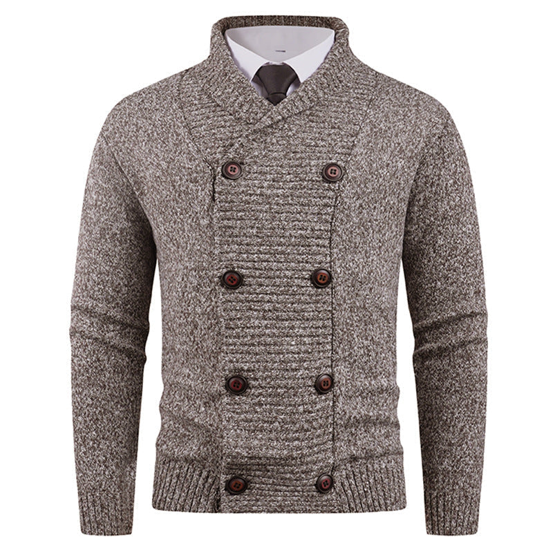 Men's Shawl Collar Cardigan