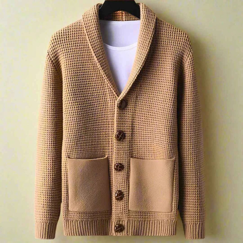 Men's Button-Up Cardigan