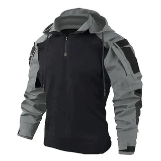 Sweatshirt Herren Slim Fit in Grau
