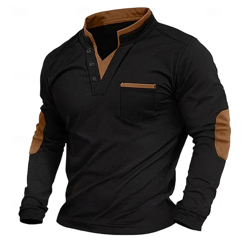 Men's V-Neck Sweatshirt