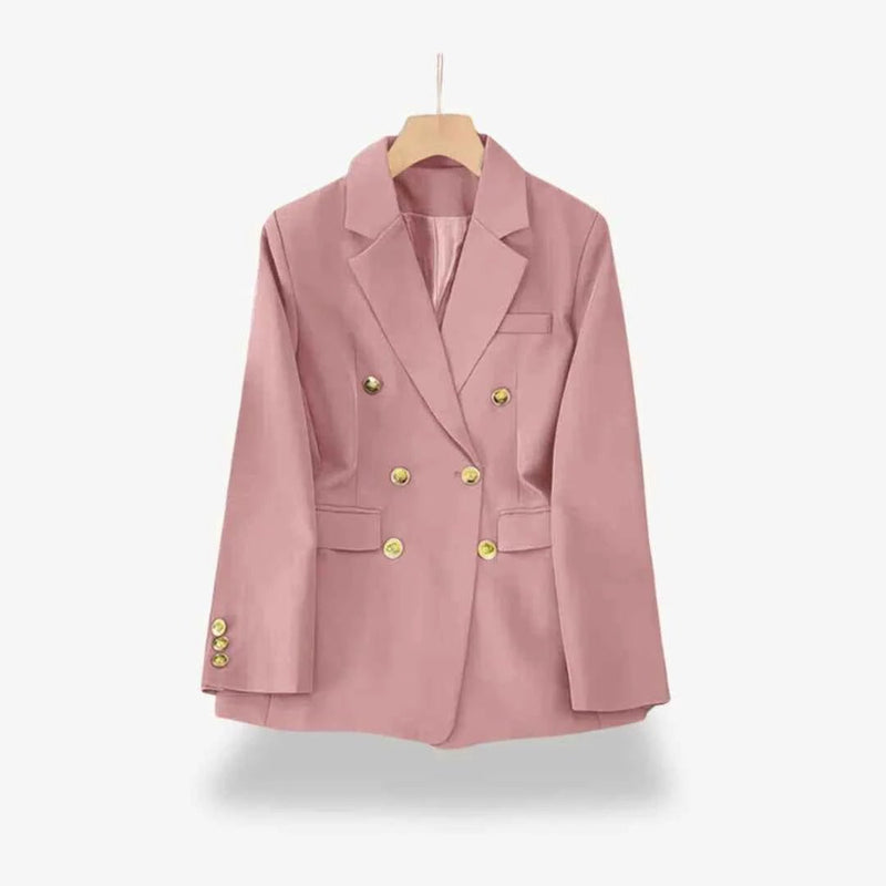 Tailored double-breasted blazer