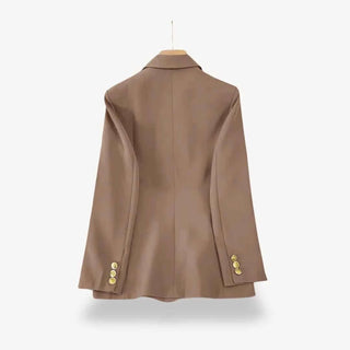 Taillierter Blazer mit Doppelreihe - Cecile LavelleSchwarz