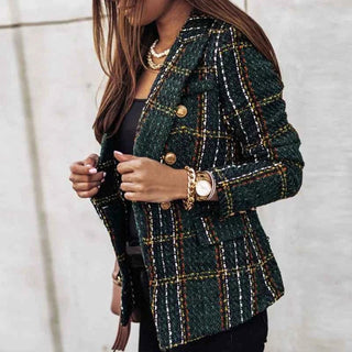 Taillierter Blazer mit klarer Linienführung - Cecile LavelleRot