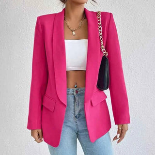 Taillierter Blazer mit Puristischem Schnitt - Cecile LavelleHellrosa