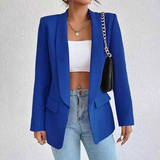 Taillierter Blazer mit Puristischem Schnitt - Cecile LavelleBlau