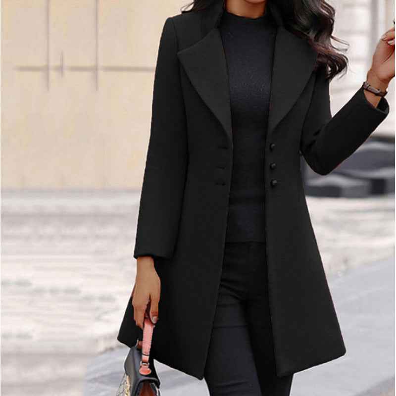 Tailored long coat