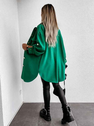 Übergangsjacke im Woll - Look - Cecile LavelleGelb