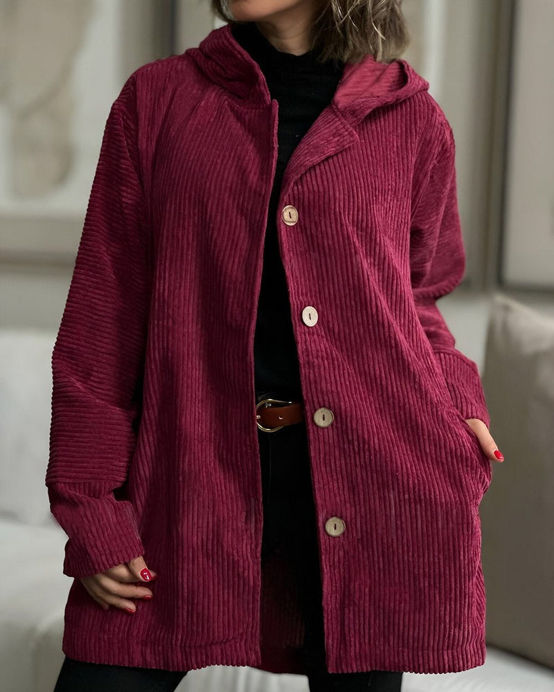 Women's transitional jacket with hood