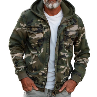 Übergangsjacke Herren Camouflage