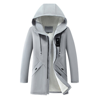 Übergangsjacke Herren Regular Fit in Grau