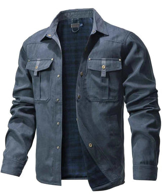 Warme Outdoorjacke Herren - Cecile LavelleGrau