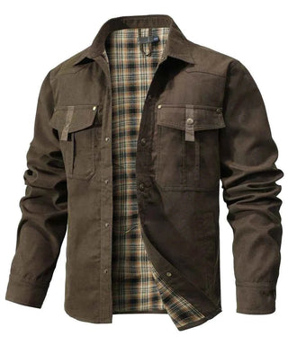 Warme Outdoorjacke Herren - Cecile LavelleGrau