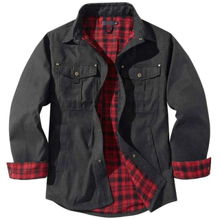 Warme Outdoorjacke Herren - Cecile LavelleGrau