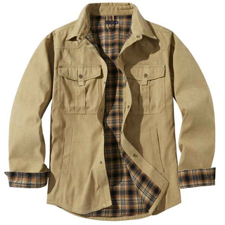 Warme Outdoorjacke Herren - Cecile LavelleGrau