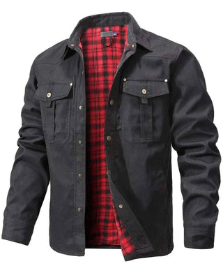 Warme Outdoorjacke Herren - Cecile LavelleGrau