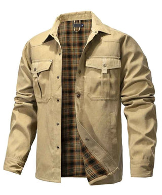 Warme Outdoorjacke Herren - Cecile LavelleGrau