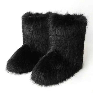Warme Winterschuhe Damen - Cecile LavelleSchwarz