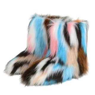 Warme Winterschuhe Damen - Cecile LavelleBlau