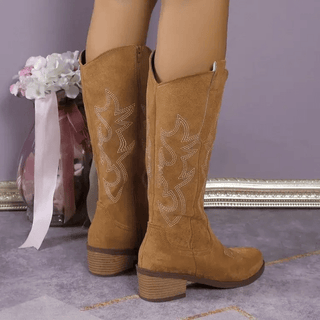 Westernstiefel Damen im Cowboy Stil - Cecile LavelleSchwarz