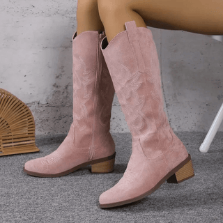 Westernstiefel Damen im Cowboy Stil - Cecile LavelleRosa