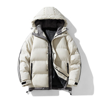 Winterjacke Herren Gesteppt in Khaki