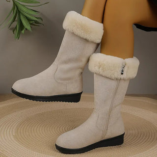 Winterstiefel Damen Reißverschluss