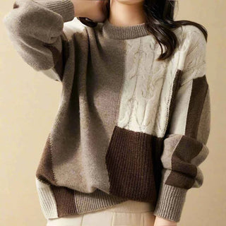 Zopfmuster - Pullover - Cecile LavelleGrau