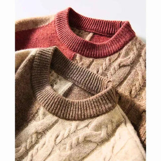 Zopfmuster - Pullover - Cecile LavelleGrau