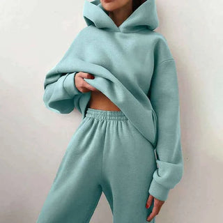 Zweiteiliges Jogging - Set - Cecile LavelleHellblau